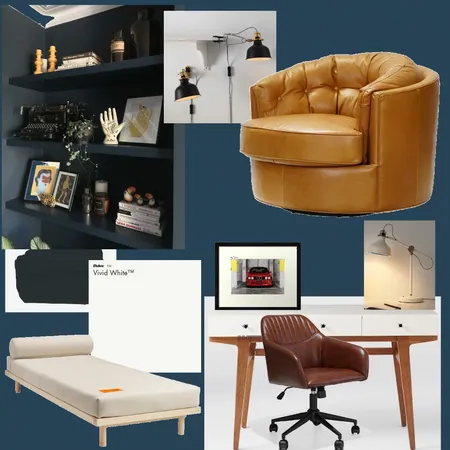 Study Interior Design Mood Board by Riya on Style Sourcebook