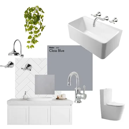 hamptons bathroom Interior Design Mood Board by VanessaMod on Style Sourcebook