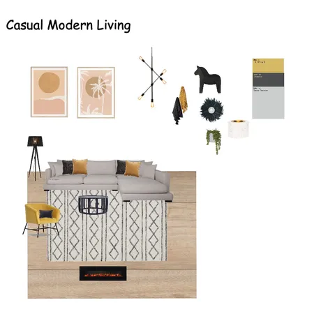 modern casual living Interior Design Mood Board by TaniaJackson on Style Sourcebook