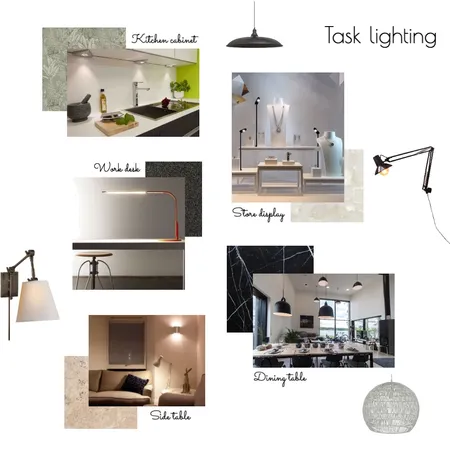 Task lighting Interior Design Mood Board by ketana on Style Sourcebook