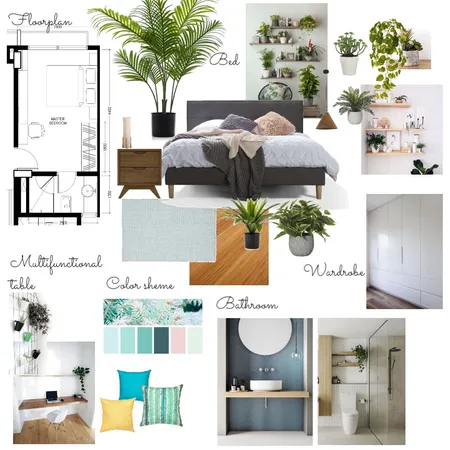 FW Bedroom Interior Design Mood Board by inadhim on Style Sourcebook