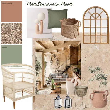 Mediterranean Mood Interior Design Mood Board by SarahMinson on Style Sourcebook
