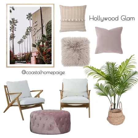 Hollywood Glam Interior Design Mood Board by CoastalHomePaige on Style Sourcebook