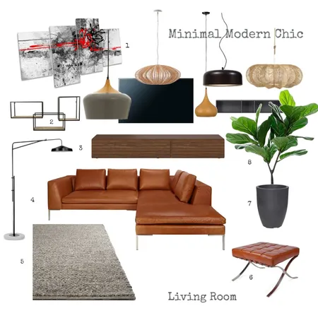 Apartment X Living Room Interior Design Mood Board by CMcG2020 on Style Sourcebook