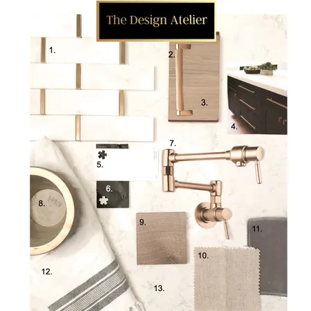 Classic Kitchen Interior Design Mood Board by The Design Atelier on Style Sourcebook