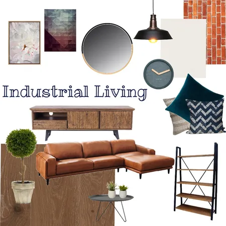 industrial living Interior Design Mood Board by DadaDesign on Style Sourcebook