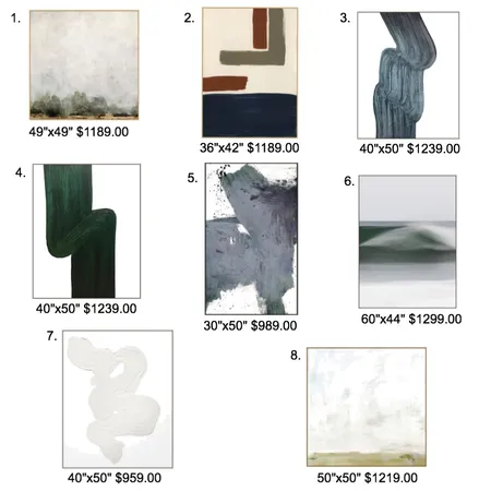 Diane art options Interior Design Mood Board by LC Design Co. on Style Sourcebook