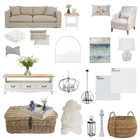 Grace's Living Room Interior Design Mood Board by georgiebaker on Style Sourcebook