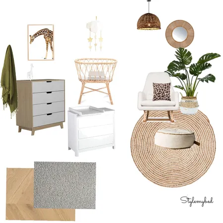 Nursery Interior Design Mood Board by stylemybed on Style Sourcebook