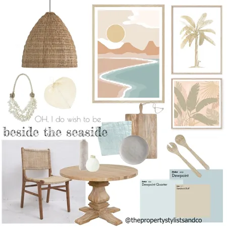 Beside the Seaside Interior Design Mood Board by The Property Stylists & Co on Style Sourcebook