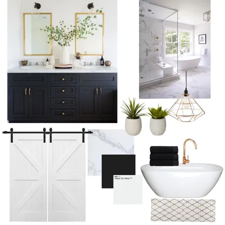 Modern Bathroom Interior Design Mood Board by dkormos on Style Sourcebook