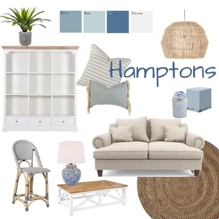 Hamptons Interior Design Mood Board by claudia.weiss on Style Sourcebook