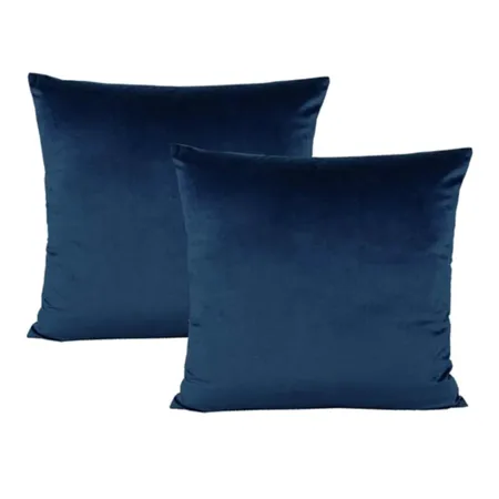 Blue Velvet Throw Pillow Covers Interior Design Mood Board by accentpillowcasebaby on Style Sourcebook