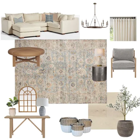 Modern Living Room Interior Design Mood Board by kgiff147 on Style Sourcebook