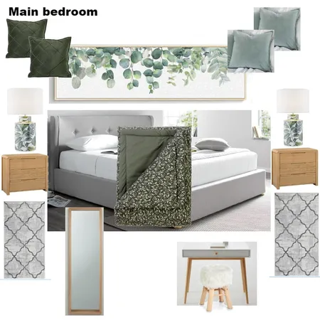 Ieva &amp; Mark main bedroom Interior Design Mood Board by HelenOg73 on Style Sourcebook
