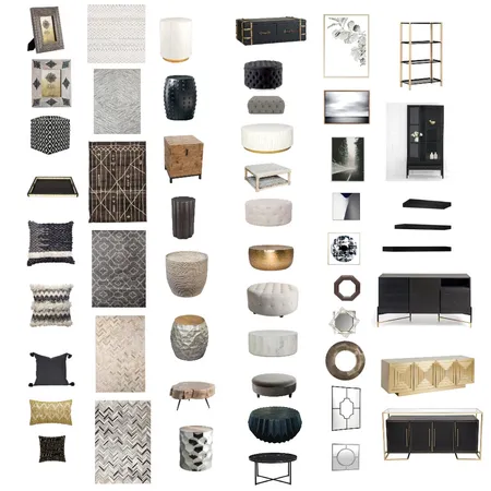 neutral living room/family room decor Interior Design Mood Board by novahomestyler on Style Sourcebook
