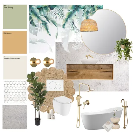 Tropical Bathroom - A3 Part A Image 3 Interior Design Mood Board by Shaecarratello on Style Sourcebook
