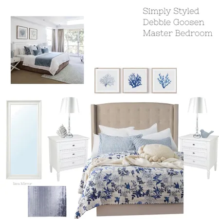 Debbie Goosen Main Bedroom Interior Design Mood Board by Simply Styled on Style Sourcebook