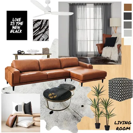 Module 9- Living Room Interior Design Mood Board by olsamia on Style Sourcebook