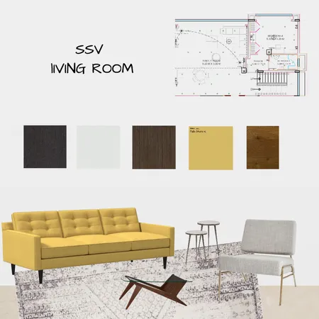 FA01 - Sample Board Interior Design Mood Board by AlaaMSultan on Style Sourcebook