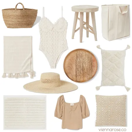 Neutrals for the Win Interior Design Mood Board by Vienna Rose Interiors on Style Sourcebook