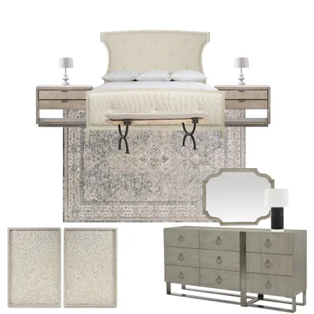 Choi Guest Bedroom Interior Design Mood Board by Payton on Style Sourcebook