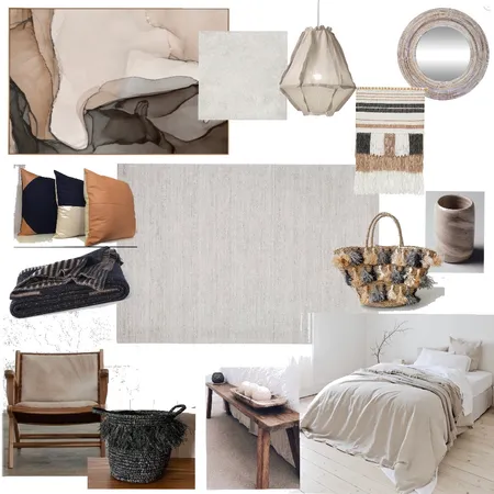 Wabi sabi bedroom Interior Design Mood Board by House of savvy style on Style Sourcebook
