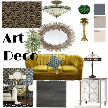 Art Deco 2 Interior Design Mood Board by Imogen-D on Style Sourcebook