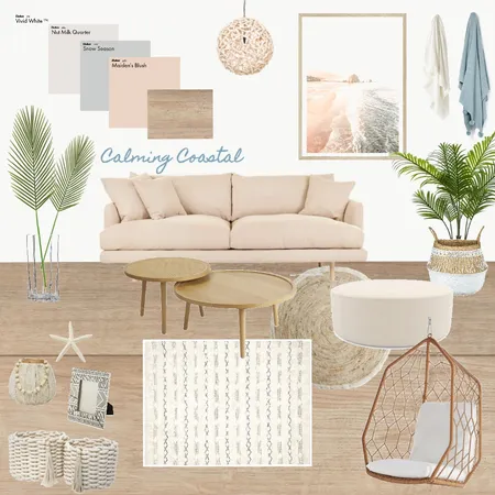 Calming Coastal Interior Design Mood Board by KarinaB on Style Sourcebook
