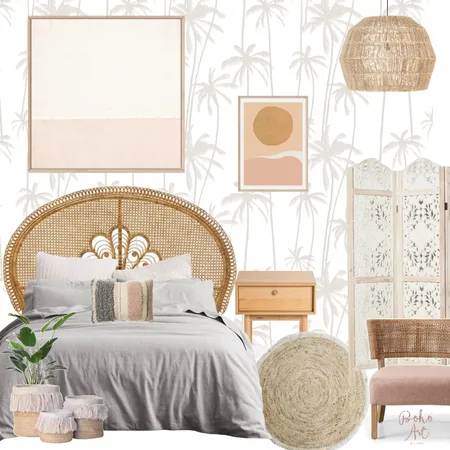 Scandi Boho Teen Bedroom Interior Design Mood Board by Boho Art & Styling on Style Sourcebook