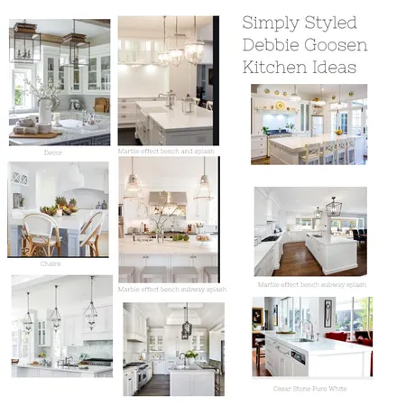 Debbie Goosen Kitchen Ideas Interior Design Mood Board by Simply Styled on Style Sourcebook