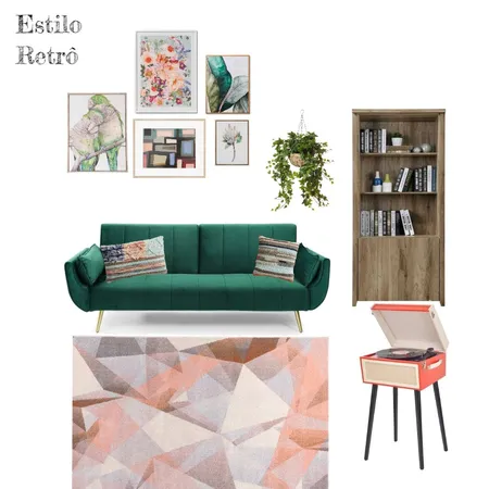 Retrô_sala Interior Design Mood Board by Maralp on Style Sourcebook