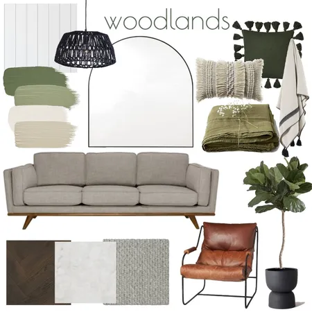 woodlands Interior Design Mood Board by rachabs on Style Sourcebook
