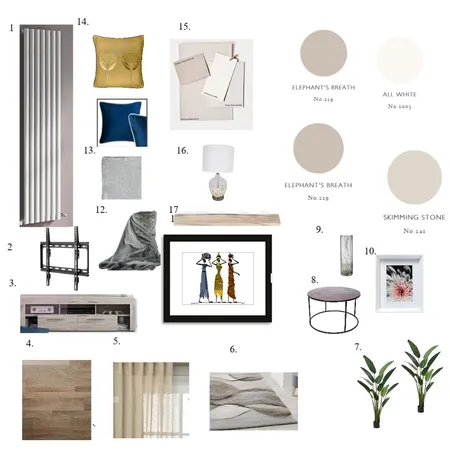 Mod Ten Interior Design Mood Board by Blue Artist on Style Sourcebook