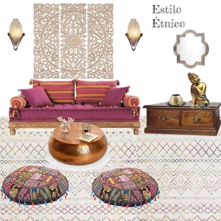 Étnico_sala Interior Design Mood Board by Maralp on Style Sourcebook