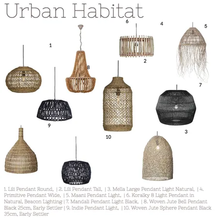 pick a light Interior Design Mood Board by Urban Habitat on Style Sourcebook