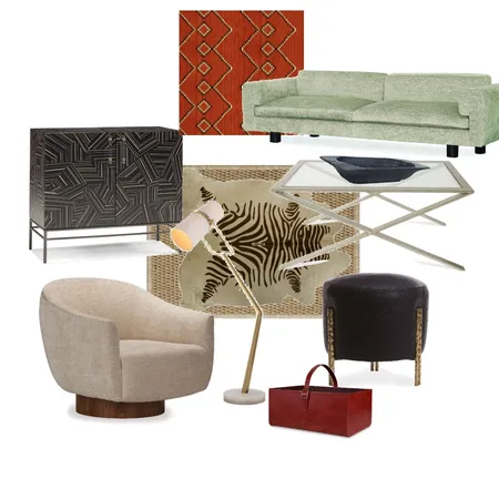 Living Room Inspiration Interior Design Mood Board by CherylatKravet on Style Sourcebook