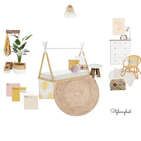 Kids Room Interior Design Mood Board by stylemybed on Style Sourcebook