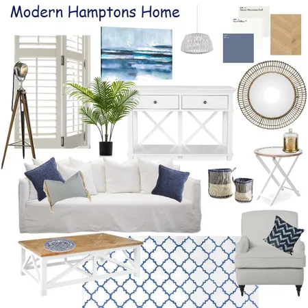 modern hamptons home Interior Design Mood Board by devantierhome on Style Sourcebook