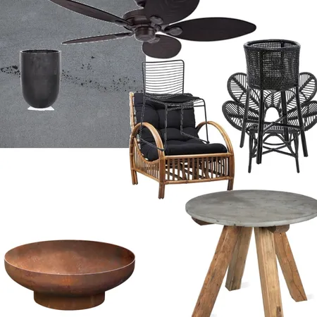 dark outdoor Interior Design Mood Board by daniella_burns on Style Sourcebook