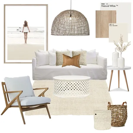 Neutral Living Interior Design Mood Board by Vienna Rose Interiors on Style Sourcebook