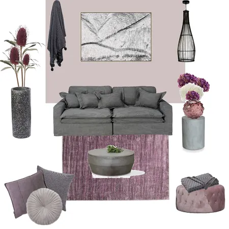 LAVENDER TRANQUILITY Interior Design Mood Board by YANNII on Style Sourcebook