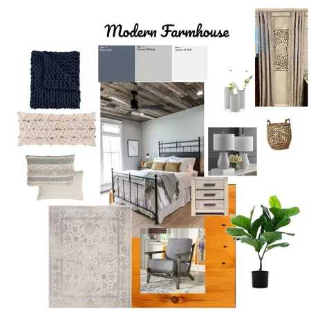 modern farmhouse Interior Design Mood Board by pattiann on Style Sourcebook