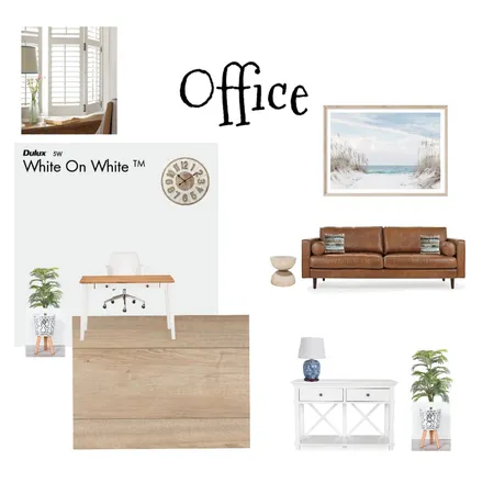 office with a beach vibe Interior Design Mood Board by Viv on Style Sourcebook