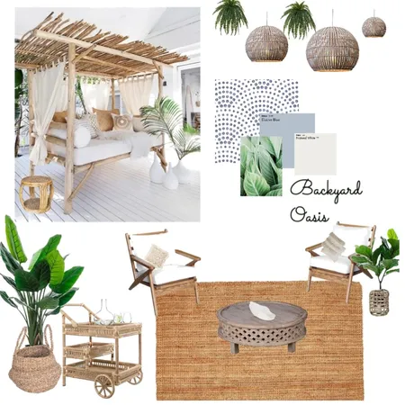Backyard Oasis Interior Design Mood Board by aaronrawlinson on Style Sourcebook