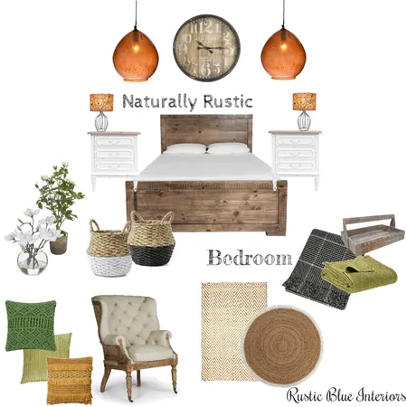 Naturally Rustic Interior Design Mood Board by Rustic Blue Interiors on Style Sourcebook