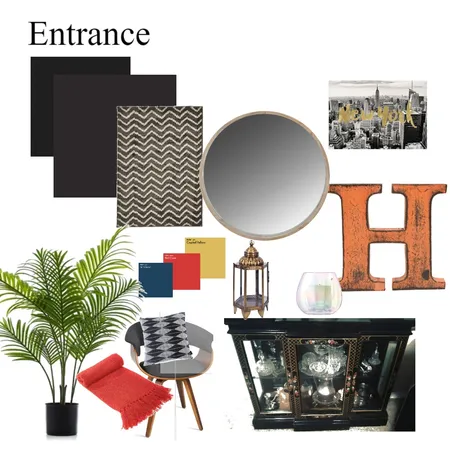 Entrance Interior Design Mood Board by leoniemh on Style Sourcebook