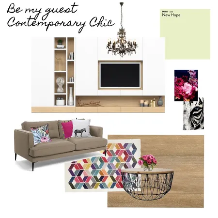 Contemporary Chick Interior Design Mood Board by AlomaClasn on Style Sourcebook