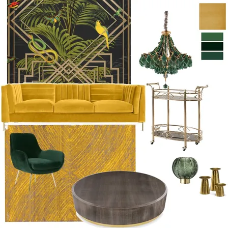 Deco Living Interior Design Mood Board by Juan0971 on Style Sourcebook