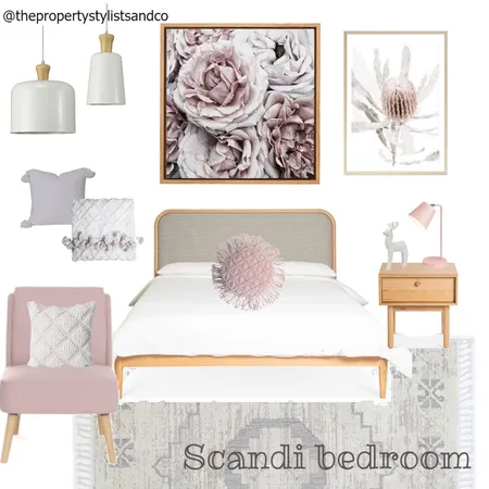 scandi bedroom Interior Design Mood Board by The Property Stylists & Co on Style Sourcebook